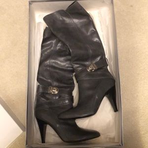 Charles David tall boots leather